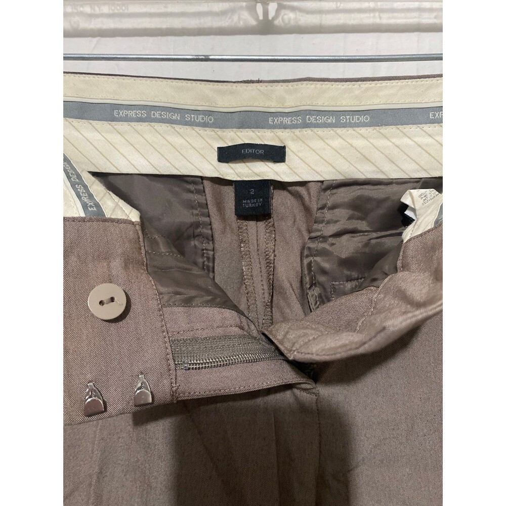 Express Design Studio “Editor” Dress Pants  Size 2 - Picture 2 of 2